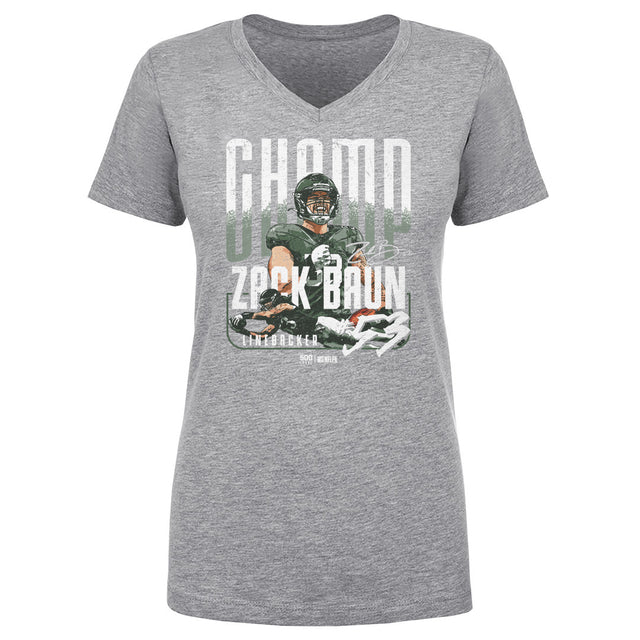 Zack Baun Women's V-Neck T-Shirt | 500 LEVEL