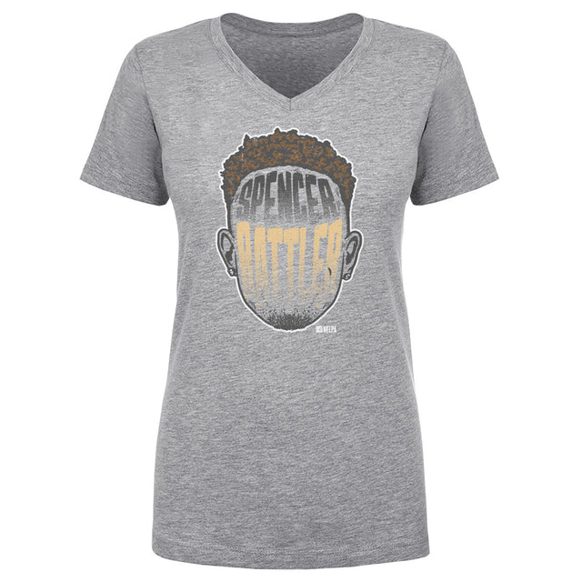 Spencer Rattler Women's V-Neck T-Shirt | 500 LEVEL
