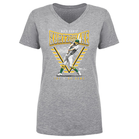 Nick Kurtz Women's V-Neck T-Shirt | 500 LEVEL