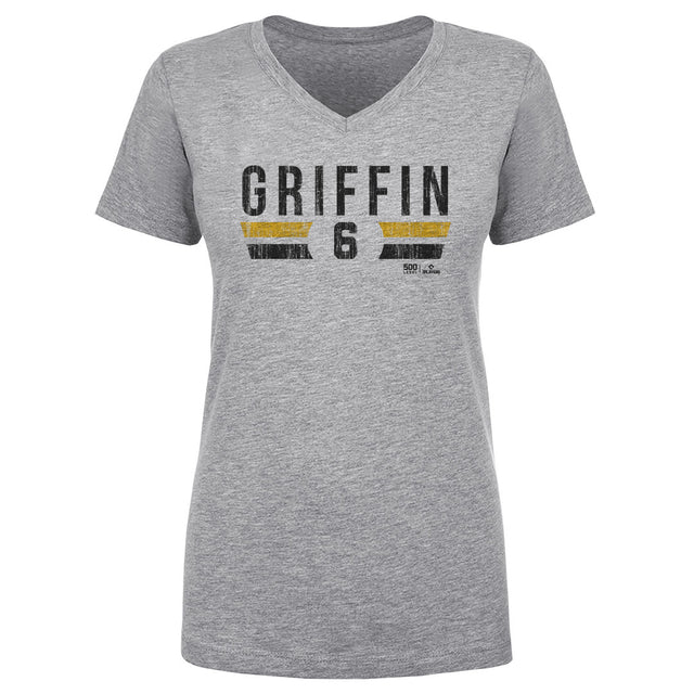 Konnor Griffin Women's V-Neck T-Shirt | 500 LEVEL