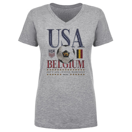 USMNT Women's V-Neck T-Shirt | 500 LEVEL