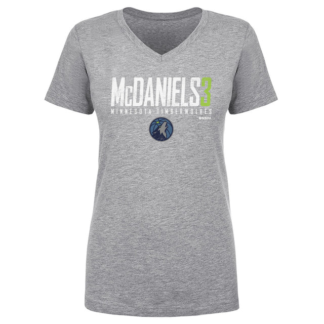 Jaden McDaniels Women's V-Neck T-Shirt | 500 LEVEL