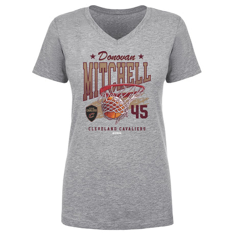 Donovan Mitchell Women's V-Neck T-Shirt | 500 LEVEL