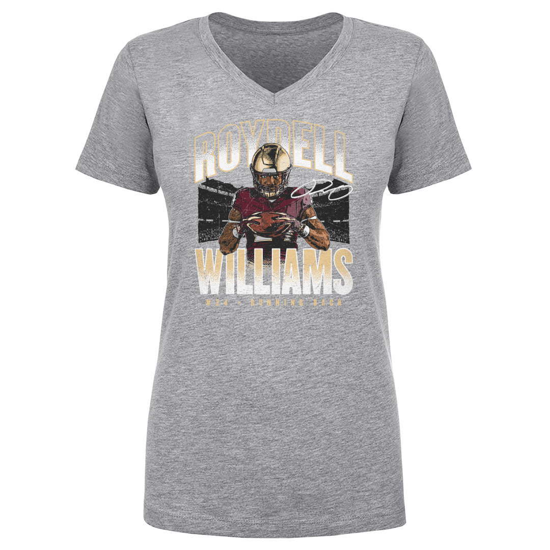 Roydell Williams Women's V-Neck T-Shirt | 500 LEVEL