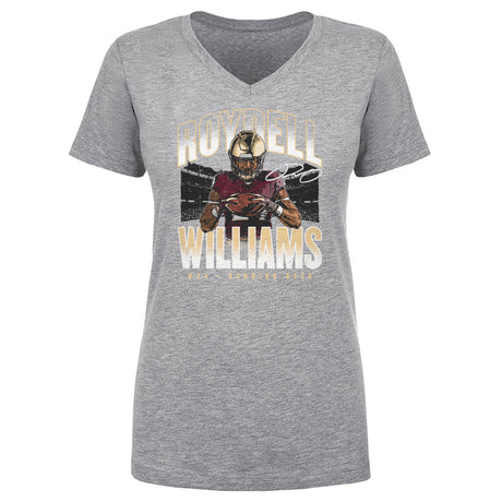 Roydell Williams Women's V-Neck T-Shirt | 500 LEVEL