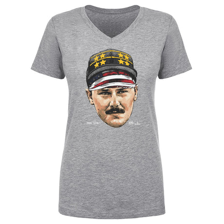 Paul Skenes Women's V-Neck T-Shirt | 500 LEVEL