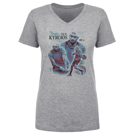 Nick Kyrgios Women's V-Neck T-Shirt | 500 LEVEL