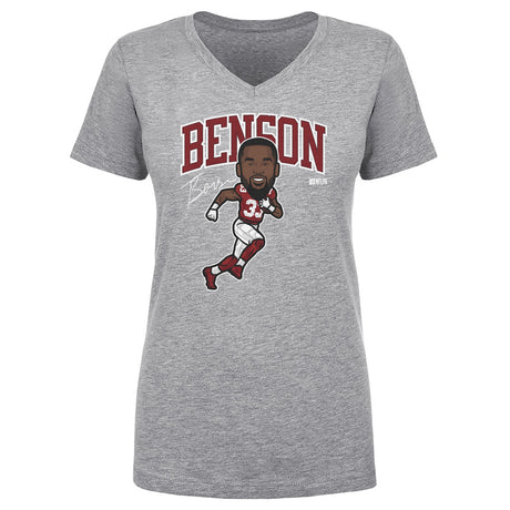 Trey Benson Women's V-Neck T-Shirt | 500 LEVEL