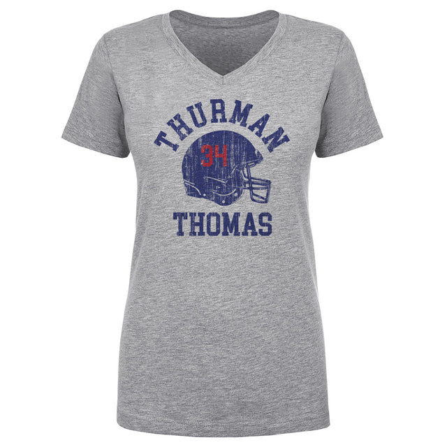 Thurman Thomas Women's V-Neck T-Shirt | 500 LEVEL