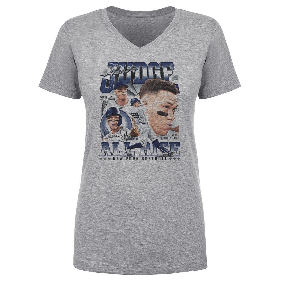 Aaron Judge Women's V-Neck T-Shirt | 500 LEVEL