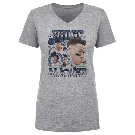Aaron Judge Women's V-Neck T-Shirt | 500 LEVEL