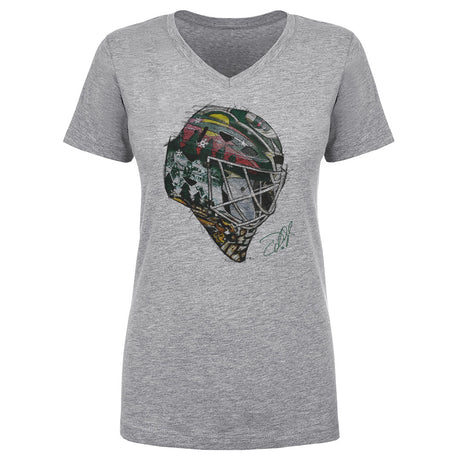 Devan Dubnyk Women's V-Neck T-Shirt | 500 LEVEL