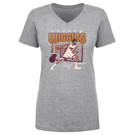 Andrew Wiggins Women's V-Neck T-Shirt | 500 LEVEL