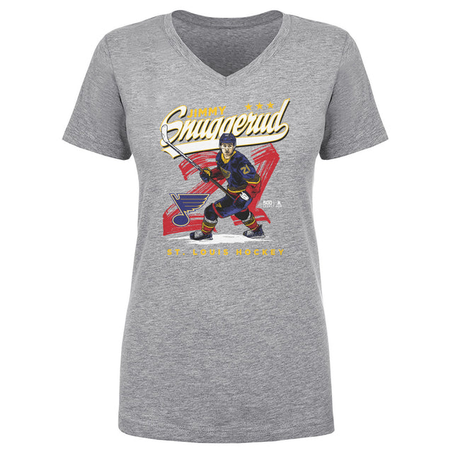 Jimmy Snuggerud Women's V-Neck T-Shirt | 500 LEVEL