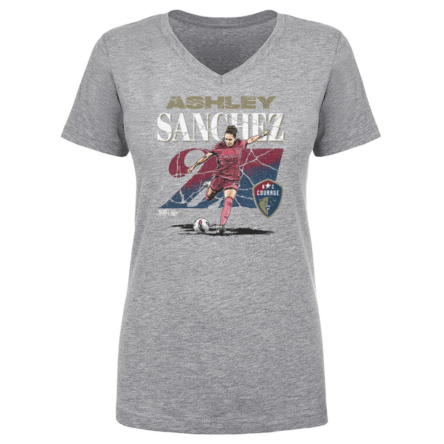 Ashley Sanchez Women's V-Neck T-Shirt | 500 LEVEL