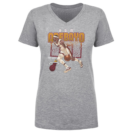 Bam Adebayo Women's V-Neck T-Shirt | 500 LEVEL