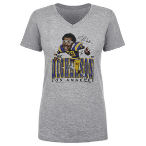 Eric Dickerson Women's V-Neck T-Shirt | 500 LEVEL