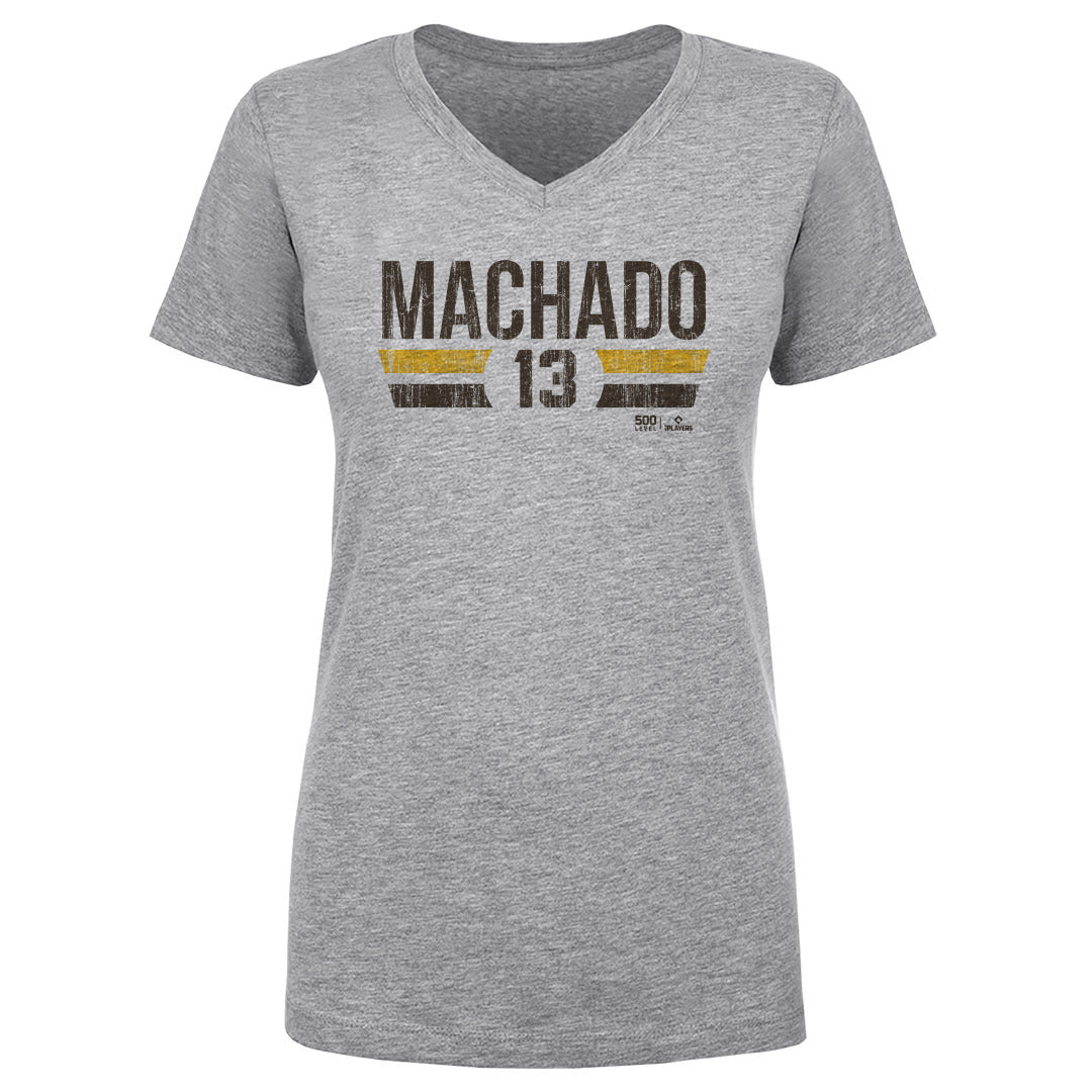 Manny Machado Women's V-Neck T-Shirt | 500 LEVEL