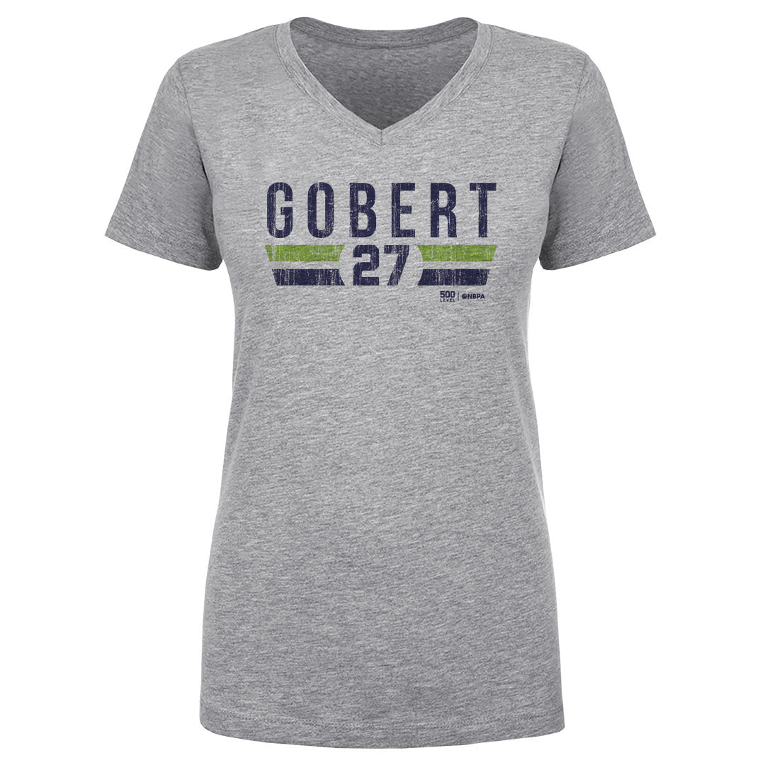 Rudy Gobert Women's V-Neck T-Shirt | 500 LEVEL