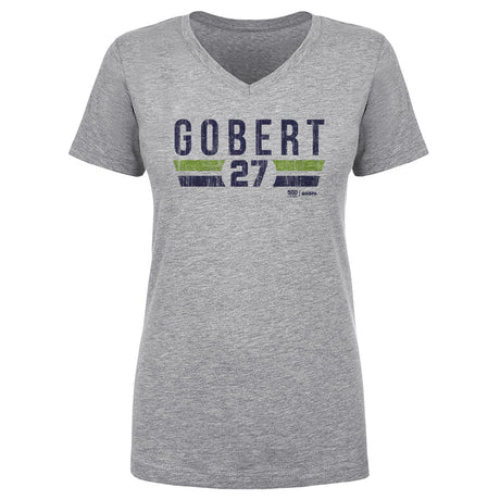 Rudy Gobert Women's V-Neck T-Shirt | 500 LEVEL