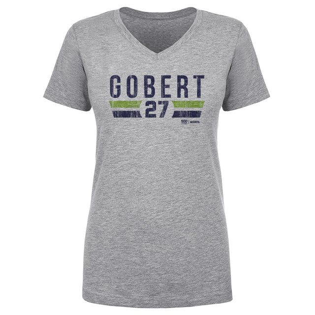 Rudy Gobert Women's V-Neck T-Shirt | 500 LEVEL