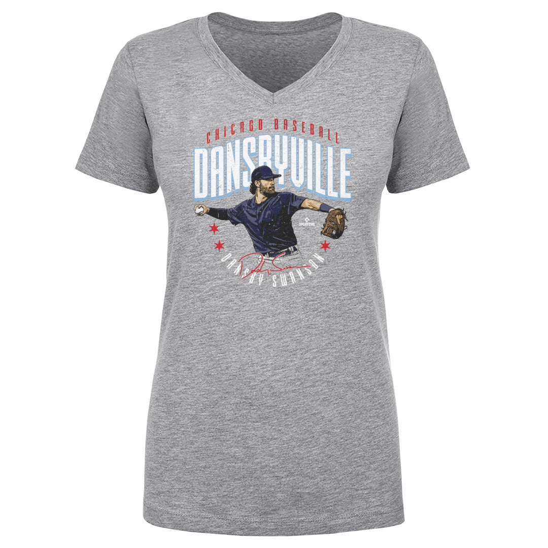 Dansby Swanson Women's V-Neck T-Shirt | 500 LEVEL