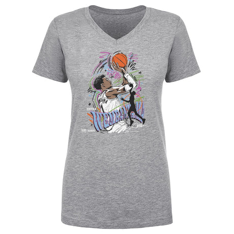 Victor Wembanyama Women's V-Neck T-Shirt | 500 LEVEL