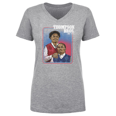 Amen Thompson Women's V-Neck T-Shirt | 500 LEVEL