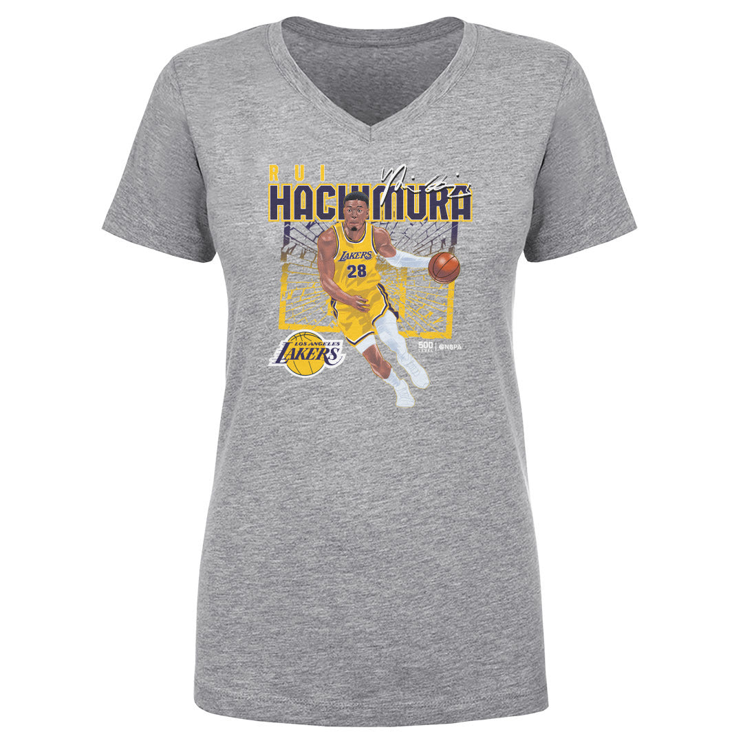 Rui Hachimura Women's V-Neck T-Shirt | 500 LEVEL