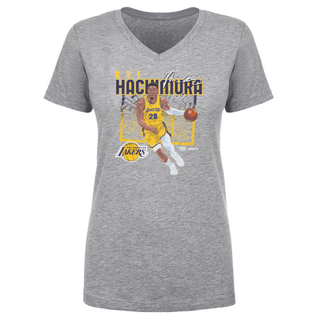 Rui Hachimura Women's V-Neck T-Shirt | 500 LEVEL