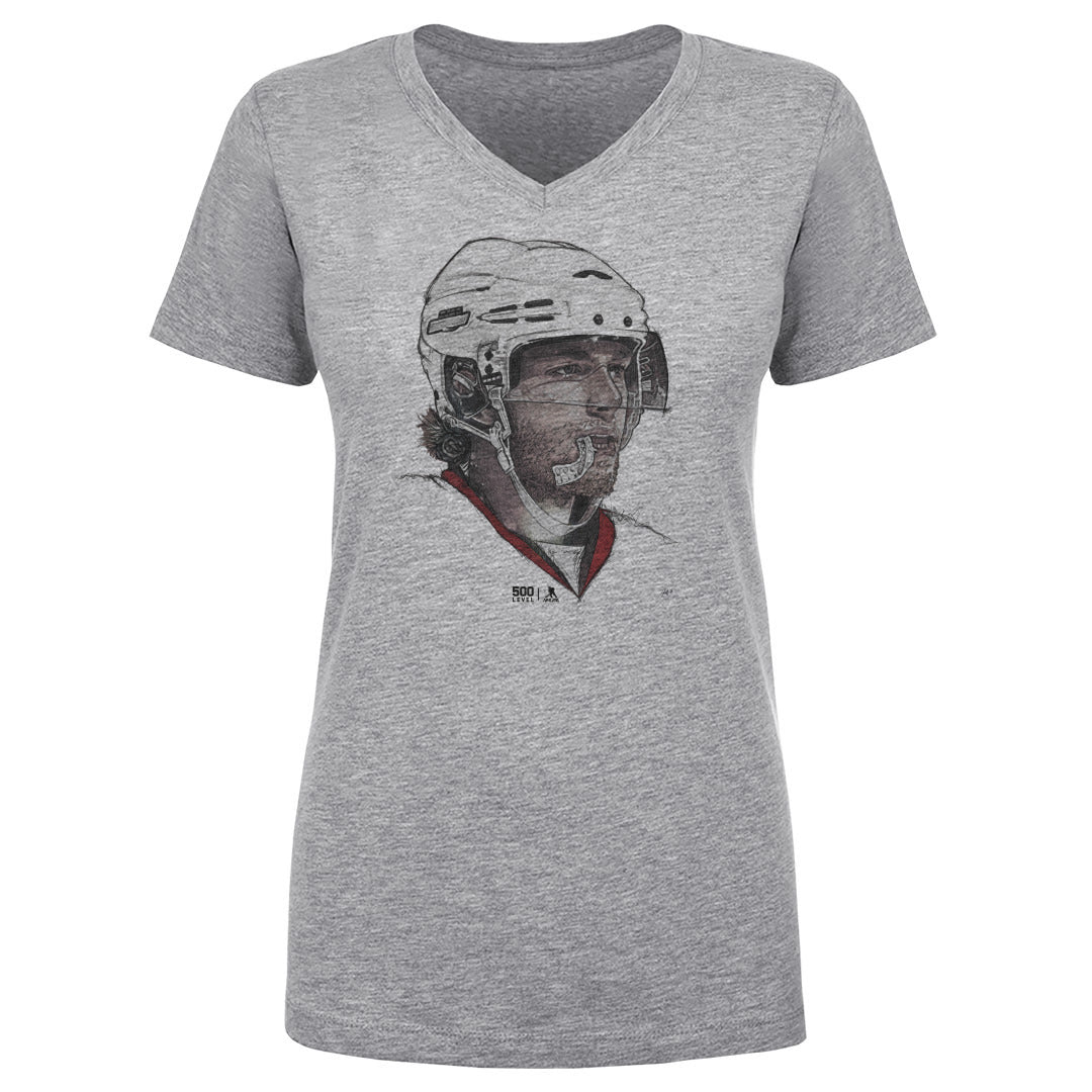 Patrick Kane Women's V-Neck T-Shirt | 500 LEVEL