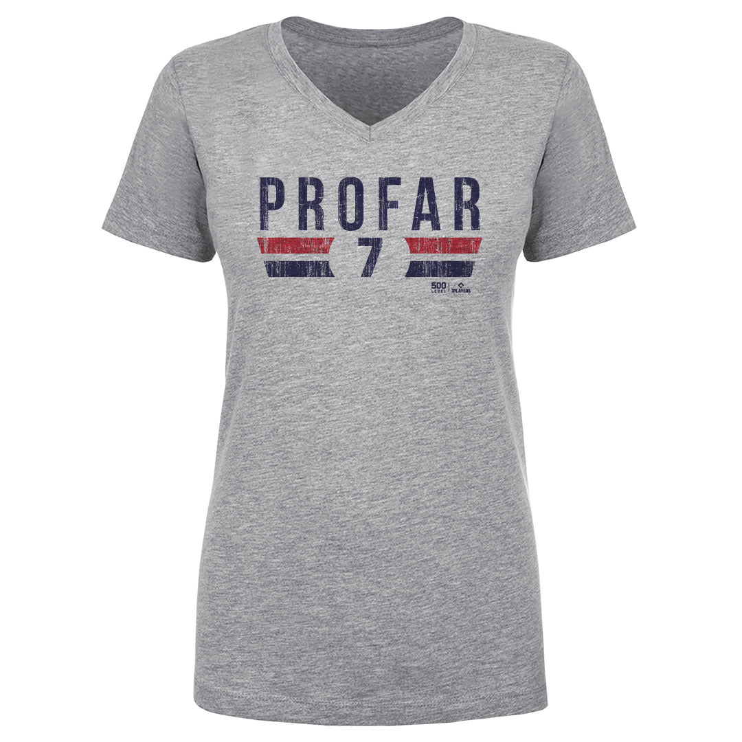 Jurickson Profar Women's V-Neck T-Shirt | 500 LEVEL