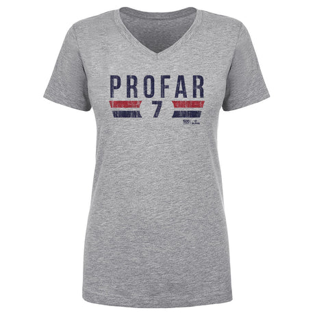 Jurickson Profar Women's V-Neck T-Shirt | 500 LEVEL