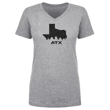 Crown Trio Women's V-Neck T-Shirt | 500 LEVEL