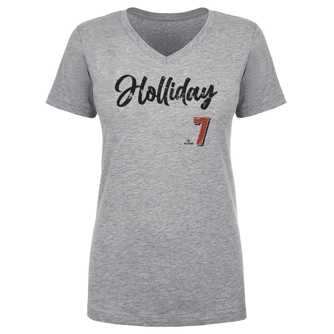 Jackson Holliday Women's V-Neck T-Shirt | 500 LEVEL