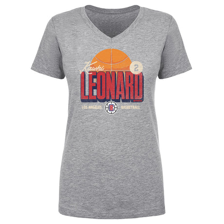 Kawhi Leonard Women's V-Neck T-Shirt | 500 LEVEL