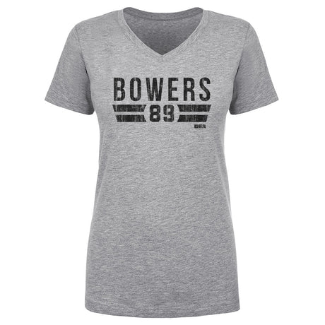 Brock Bowers Women's V-Neck T-Shirt | 500 LEVEL