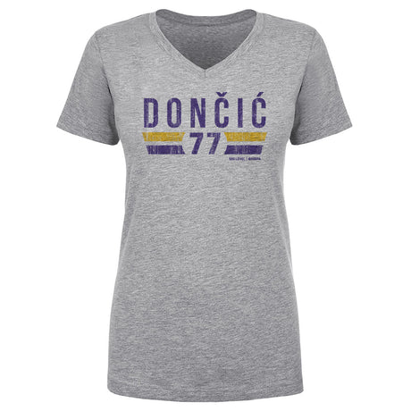 Luka Doncic Women's V-Neck T-Shirt | 500 LEVEL