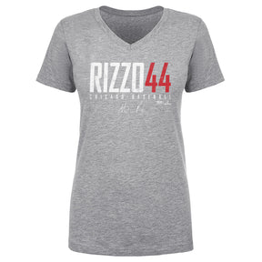 Anthony Rizzo Women's V-Neck T-Shirt | 500 LEVEL