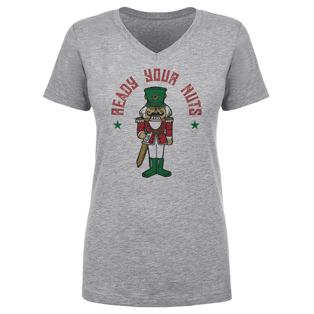 Christmas Women's V-Neck T-Shirt | 500 LEVEL