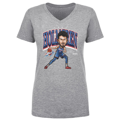 Chet Holmgren Women's V-Neck T-Shirt | 500 LEVEL