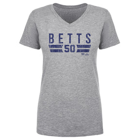 Mookie Betts Women's V-Neck T-Shirt | 500 LEVEL