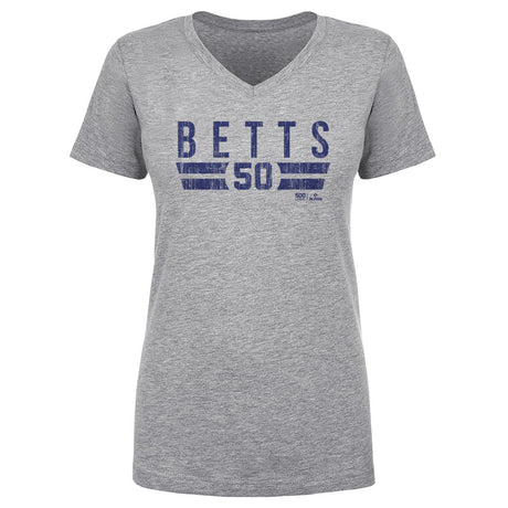 Mookie Betts Women's V-Neck T-Shirt | 500 LEVEL