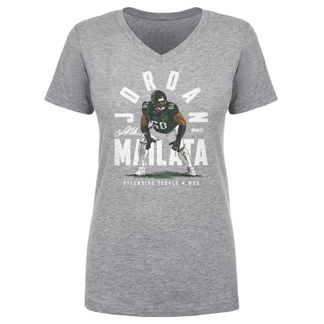 Jordan Mailata Women's V-Neck T-Shirt | 500 LEVEL