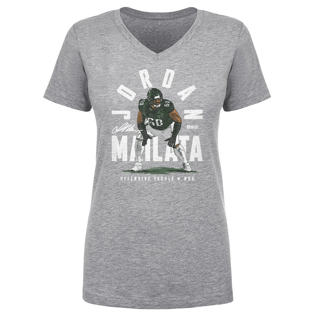 Jordan Mailata Women's V-Neck T-Shirt | 500 LEVEL