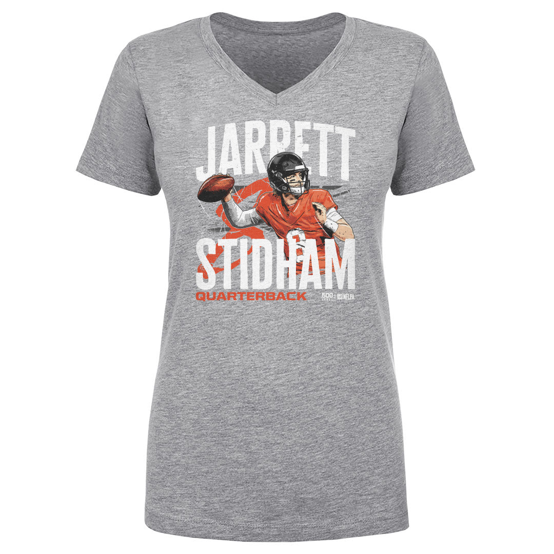 Jarrett Stidham Women's V-Neck T-Shirt | 500 LEVEL