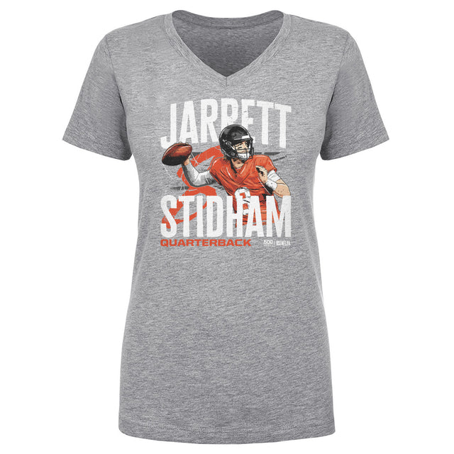 Jarrett Stidham Women's V-Neck T-Shirt | 500 LEVEL