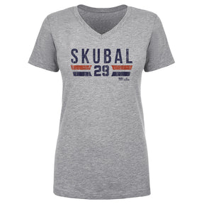 Tarik Skubal Women's V-Neck T-Shirt | 500 LEVEL