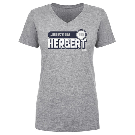 Justin Herbert Women's V-Neck T-Shirt | 500 LEVEL