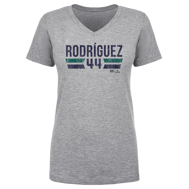 Julio Rodriguez Women's V-Neck T-Shirt | 500 LEVEL